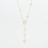 Mother Of Pearl Heart Yellow Diamond Necklace
