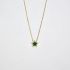 Malachite Star Yellow Diamond Necklace