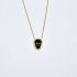 Onex Skull Yellow Diamond Necklace