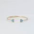 Heart Turquoise Yellow Diamond Bracelet