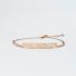 Stay Strong Rose Gold Diamond Bracelet