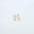 Yellow Diamond Hoop Earrings